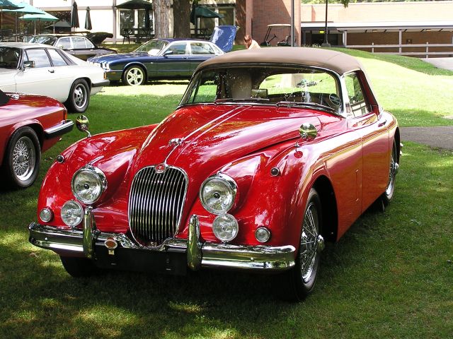 XK 150 DHC- Pittsburg Concours, July 2004