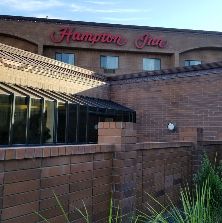 We left Hedges and checked into our hotel rooms.   We stayed the night at the Hampton Inn in Richland, along the river.