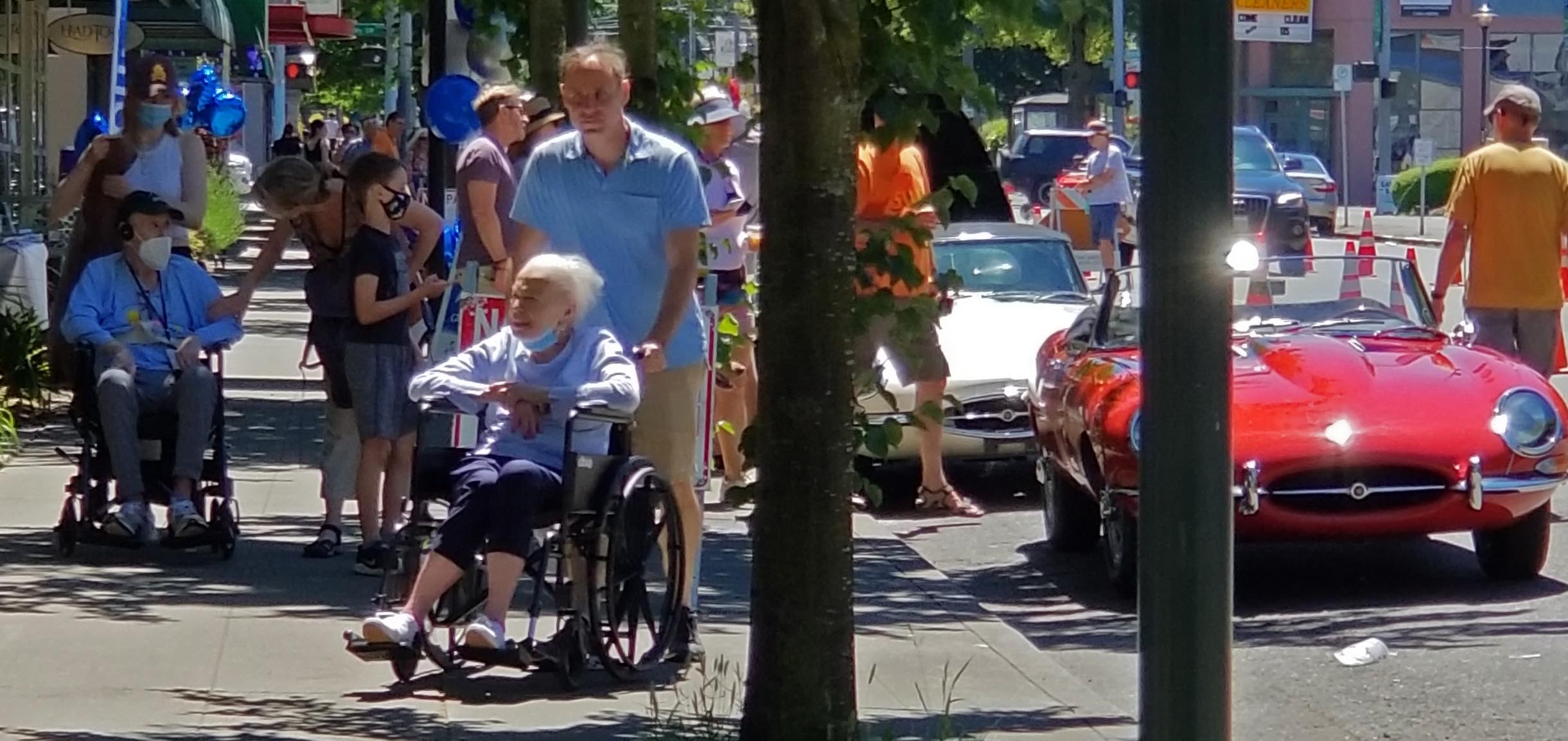 Festival atmosphere for the seniors and West Seattle residents