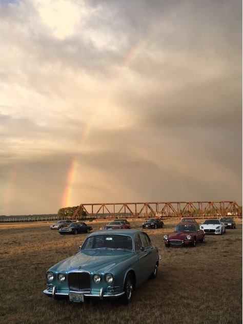 Rainbows and cars!