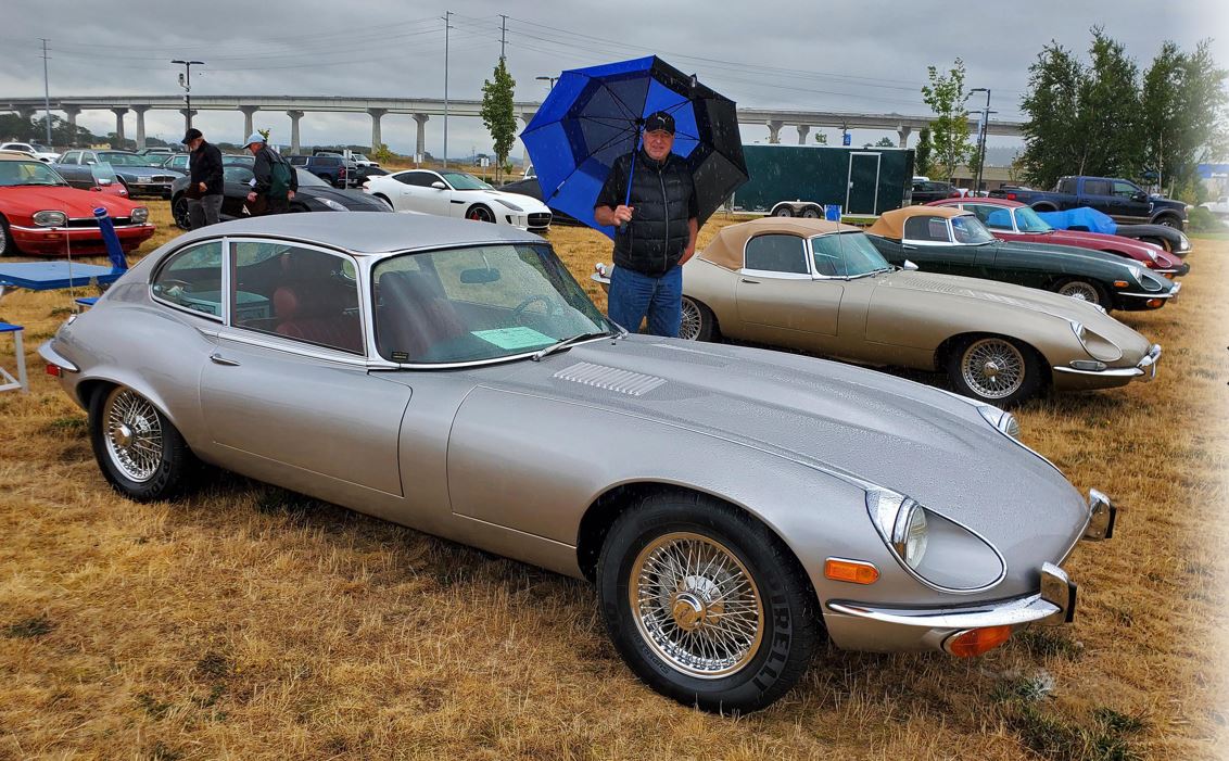 Larry Dunn and his 1971 E-Type