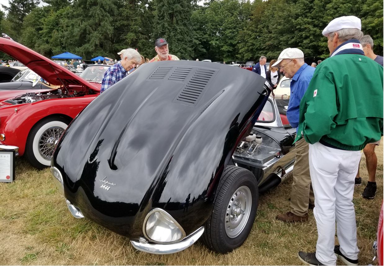 Ray Papineau had lots of interest in his XKSS replica.