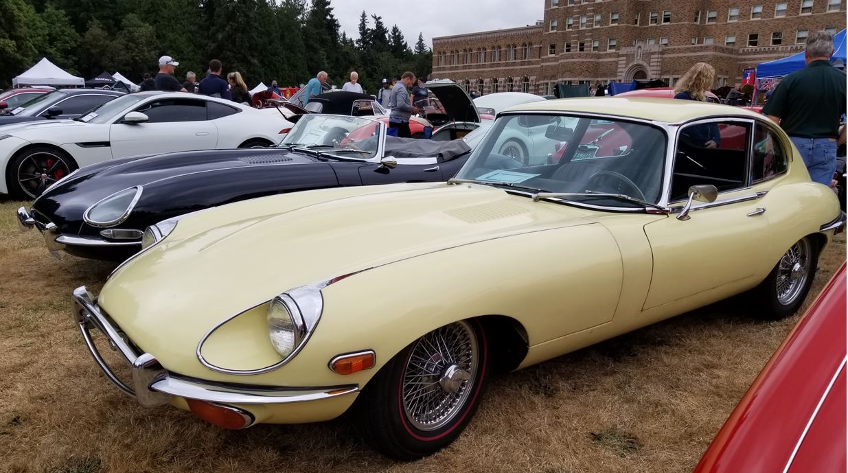 This 1970 E-Type belongs to non-member Stephen Sykora from Oregon.