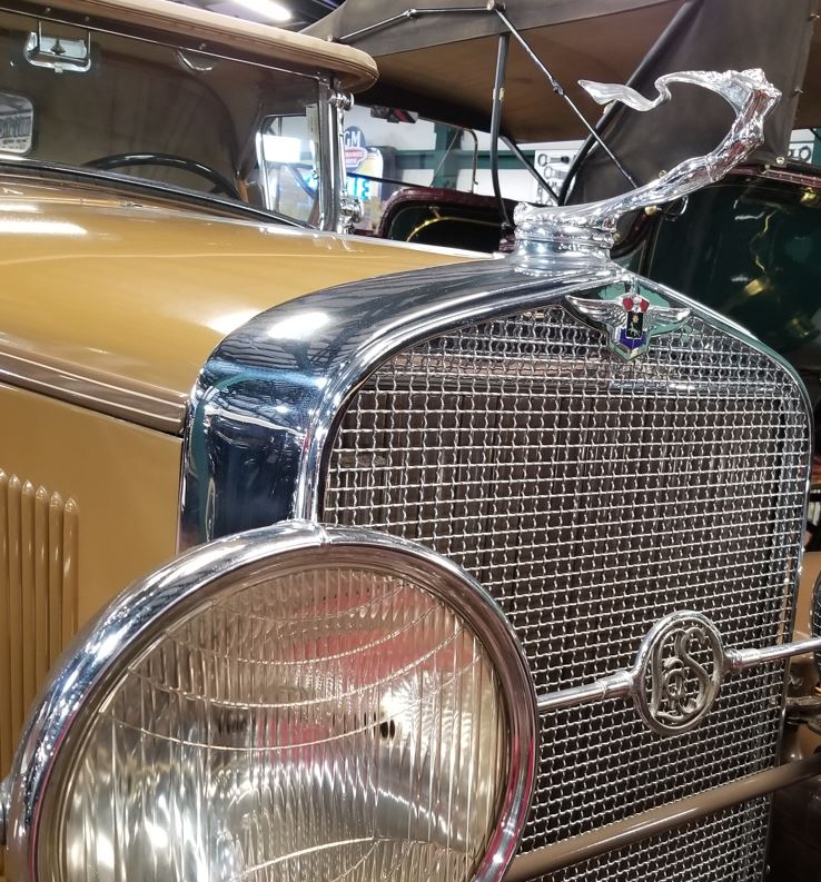 I loved seeing so many of the old, and very large, hood ornaments.  This is on a 1930 LaSalle Fleetwood 2/4 Roadster.