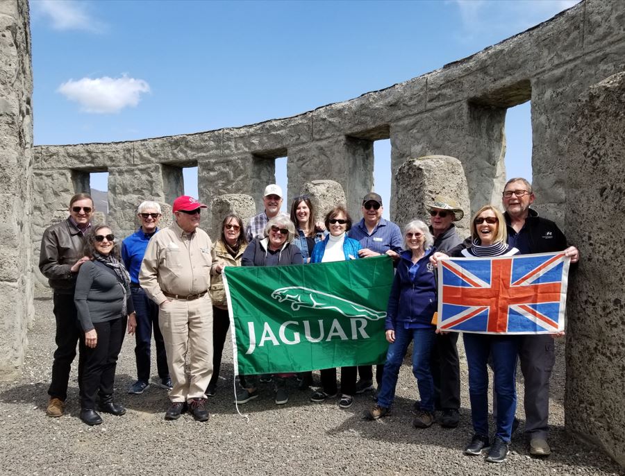 We stopped at a place called StoneHenge.  Great opportunity for a group photo.   Everyone was having a good time.