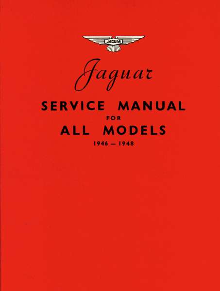 Jaguar 1.5, 2.5, 3.5-Litre 1946-48.