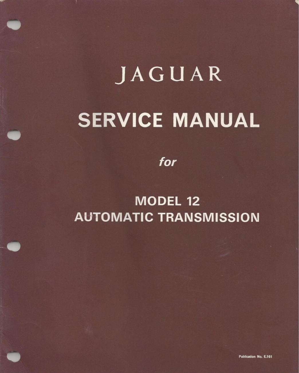 Service manual for the Model 12