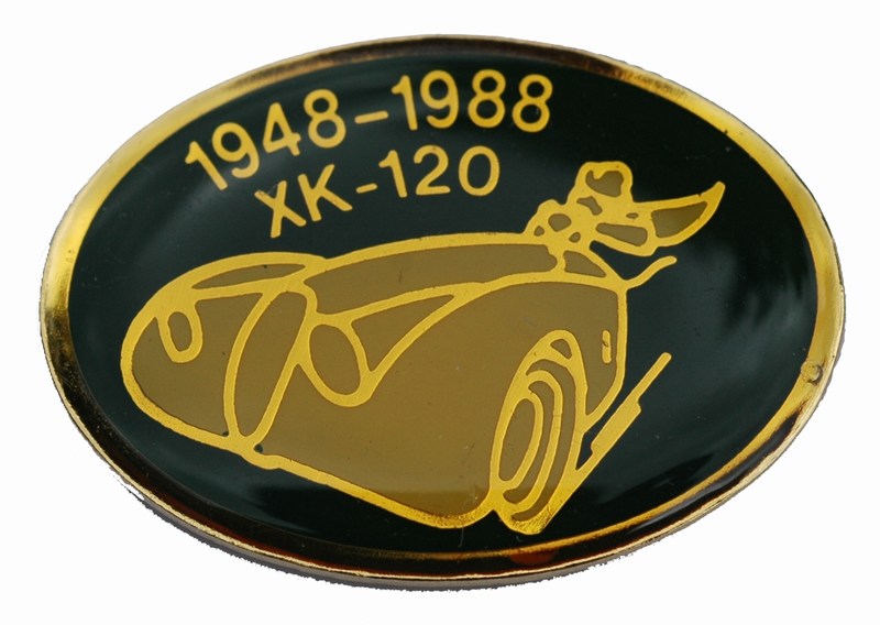 XK120 40th Anniversary Pin